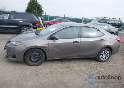 2018 Toyota Corolla Le from USA, damaged, VIN 2T1BURHE0JC080862